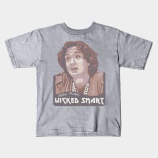 Katie Porter Portrait and Quote Kids T-Shirt